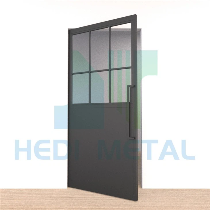 Internal Glass Pivot Doors